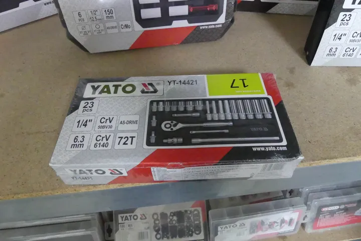 YATO Steckschlüsselsatz Modell: YT-14421
